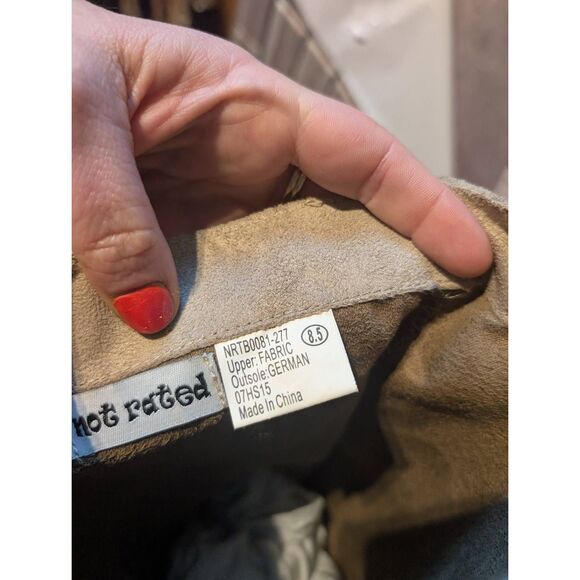 Not Rated knee high fringe boots size 8.5 - Picture 5 of 5